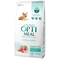 Optimeal Puppies для щенят з індичкою 1.5 кг