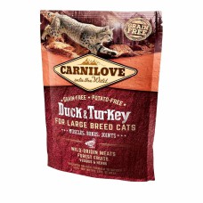 Carnilove Duck Turkey Large Breed для кішок великих порід з качкою та індичкою 400 г