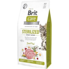 Brit Care GF Sterilised Immunity Support Pork для стерилізованих кішок зі свининою 7 кг