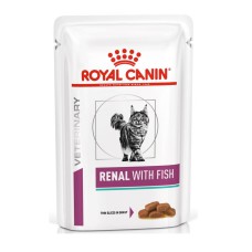 Royal Canin Renal Feline Fish Pouches для кішок з рибою 12х85 г