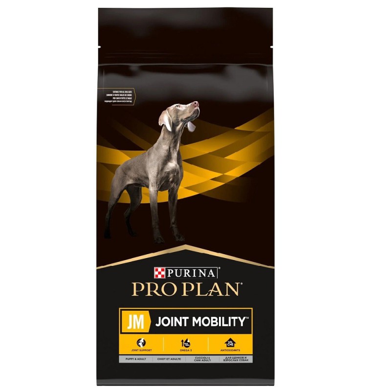 Purina Pro Plan JM Joint Mobility Canine для цуценят, дорослих та літніх собак 12 кг