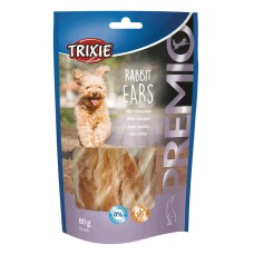 Ласощі для собак Trixie PREMIO Rabbit Ears, з кролячими вухами та філе курки, 80 г (31808)