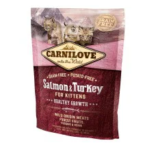 Carnilove Salmon Turkey Kitten для кошенят з лососем та індичкою 400 г