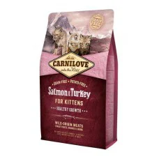 Carnilove Salmon Turkey Kitten для кошенят з лососем та індичкою 6 кг